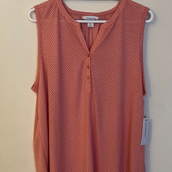 Liz Claiborne Pink Women's Blouse Size Extra Large - Picture 1 of 6